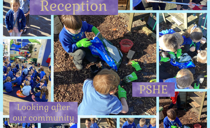 Image of Reception - PSHE - Looking after our school community
