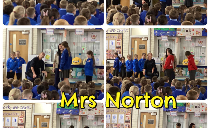Image of Whole School Worship & Farewell to Mrs Norton