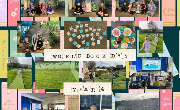 Image of World Book Day in Year 4 