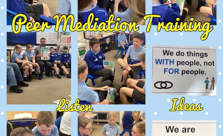 Image of Year 5- Peer Mediation training 