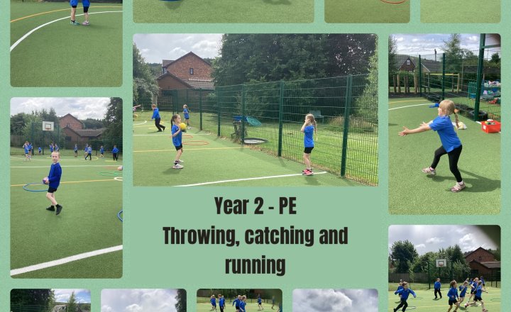 Image of Year 2 - PE - Fundamental Skills - Throwing, catching and running