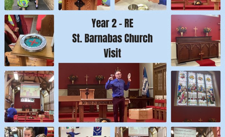 Image of Year 2 - St. Barnabas Church Visit