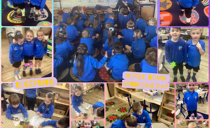 Image of Reception Rock your Socks for Down Syndrome 