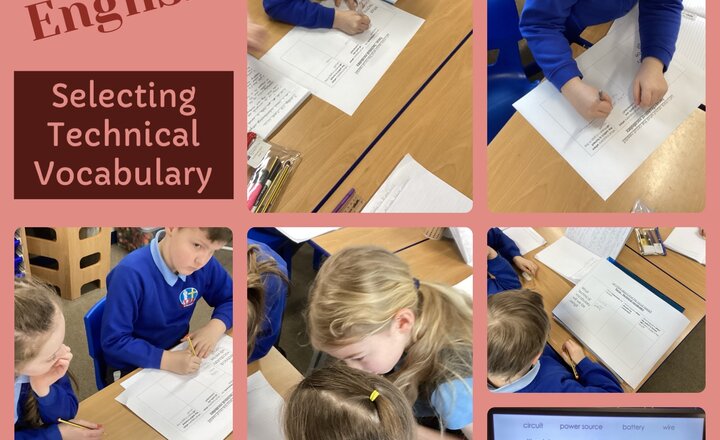 Image of Year 4 - English: Technical Vocabulary