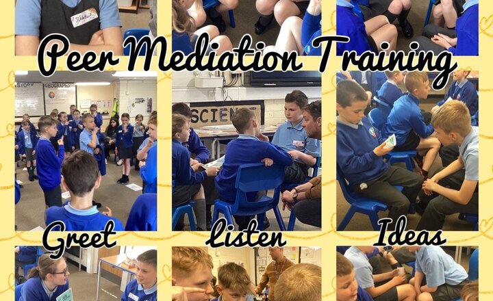 Image of Year 5- Peer Mediation training 