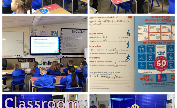 Image of Year 5 - Move and Learn in the classroom
