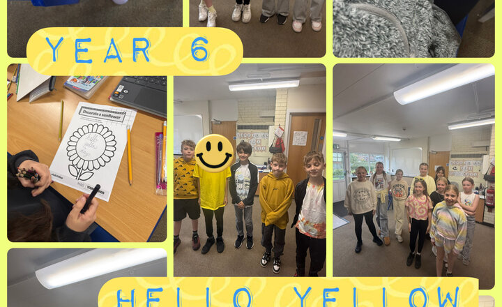 Image of Year 6 - Hello Yellow Day