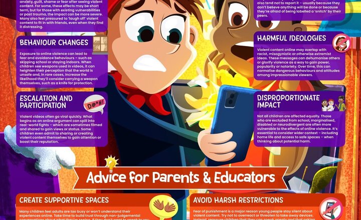 Image of Online Safety: Violent Content Online 