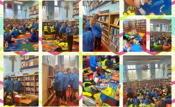 Image of Year 5 - Darwen Library Visit 