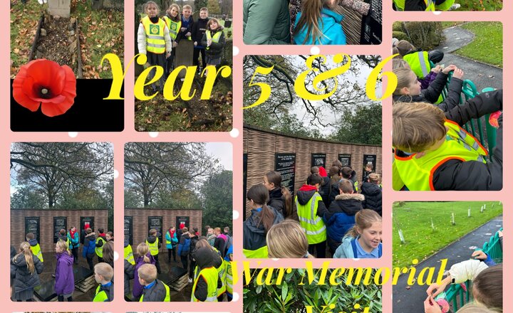 Image of Year 5&6 War Memorial Visit