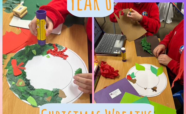 Image of Year 6 - Wreath Designs 