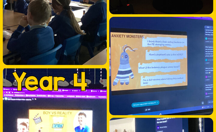 Image of Year 4 - Webinar with Author James Fox