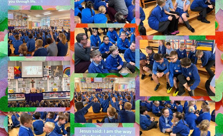 Image of Whole School Worship with Rev Ben 