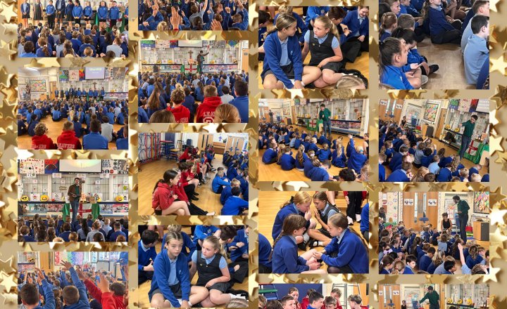 Image of Whole School Worship with Rev Matt 