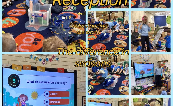 Image of Reception- Understanding the world- The difference in seasons 