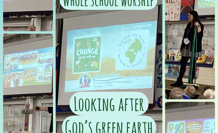 Image of Whole School Worship - God’s Green Earth 