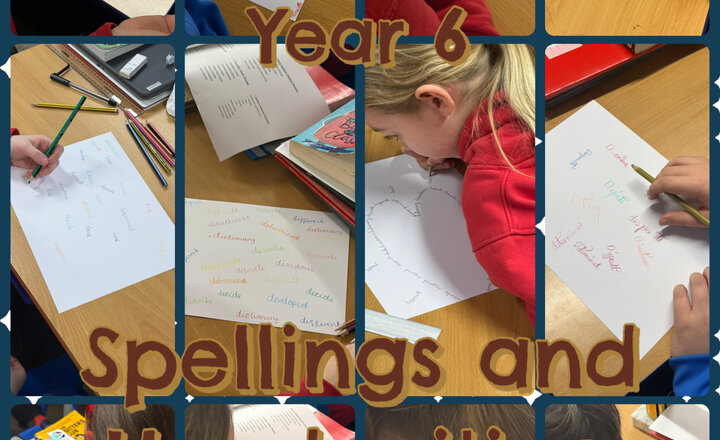 Image of Year 6 - Handwriting and Spellings 