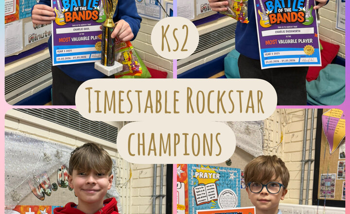 Image of KS2 Timestable Rockstar Battle 