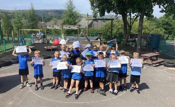 Image of Reception Amazing Attendance Award