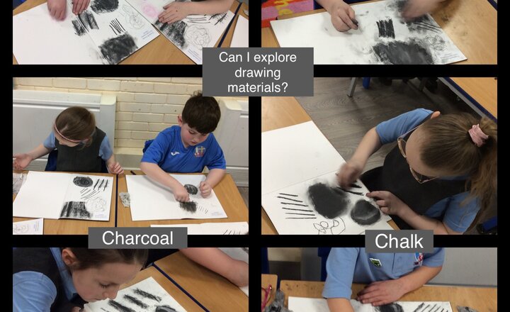 Image of Year 2 Art - Investigating Materials