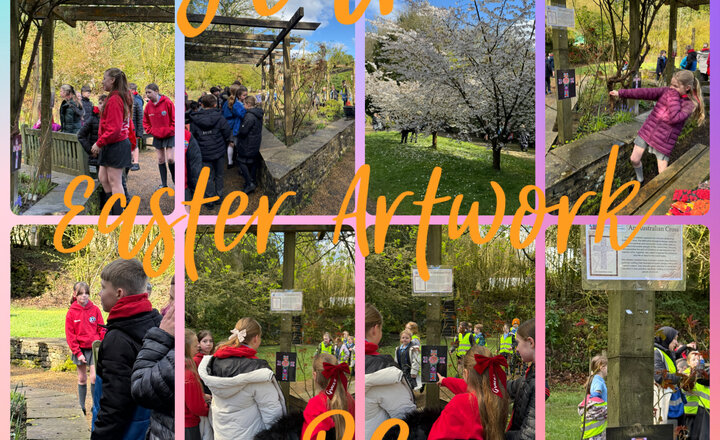 Image of Year 6 - Easter Artwork 