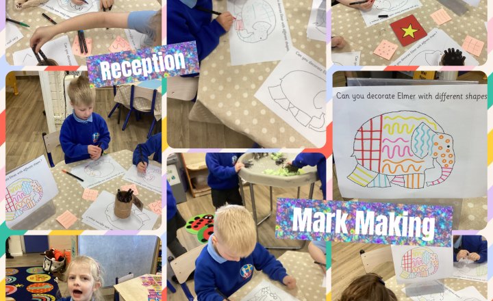 Image of Reception: Mark Making