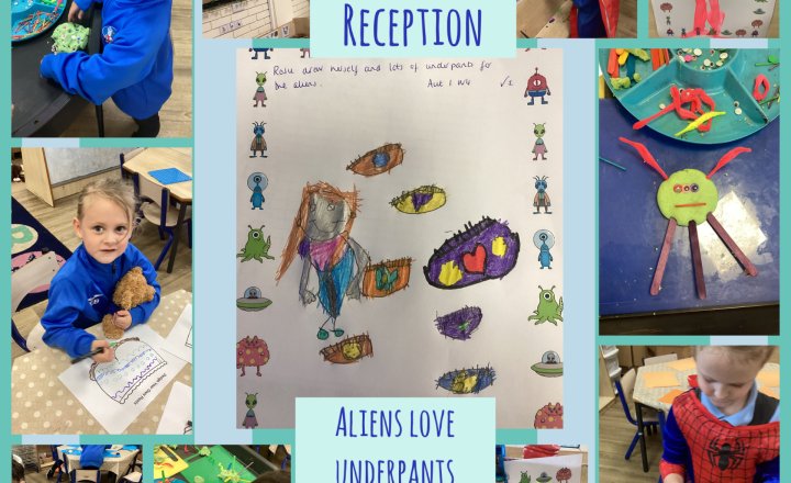 Image of Reception: Aliens Love Underpants