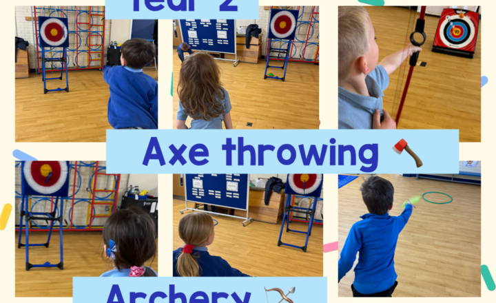 Image of Year 2 - Axe Throwing and Archery