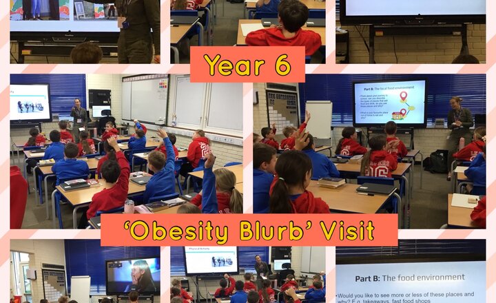 Image of Year 6 Obesity Blurb Visit