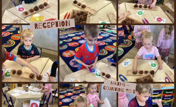 Image of Reception Maths - Counting to 5