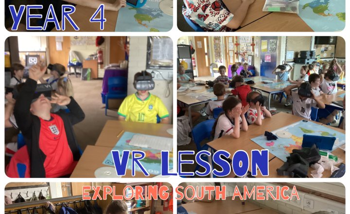 Image of Year 4 - VR Lesson: South America