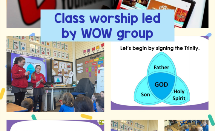 Image of Year 2 - Class Worship led by the WOW group