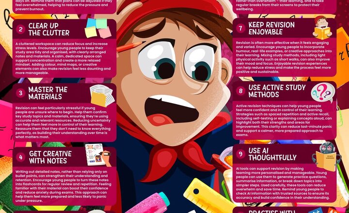 Image of Online Safety: Managing Exam Stress