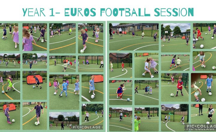 Image of Year 1- Euros Football Session