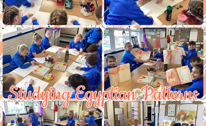 Image of Year 3 - Art: Ancient Egyptian Patterns