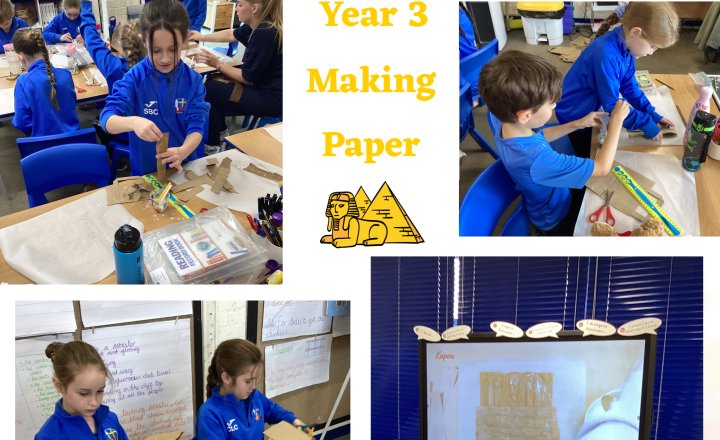 Image of Year 3 - Art: Making Paper
