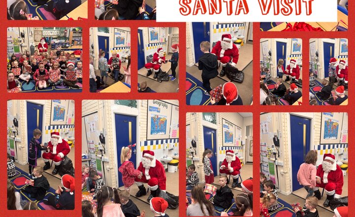 Image of Year 2 Santa Visit 