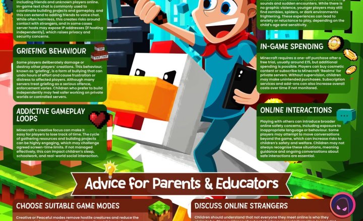 Image of Online Safety: Minecraft