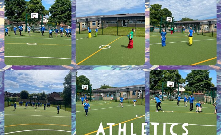 Image of Year 4 PE Athletics in the sun