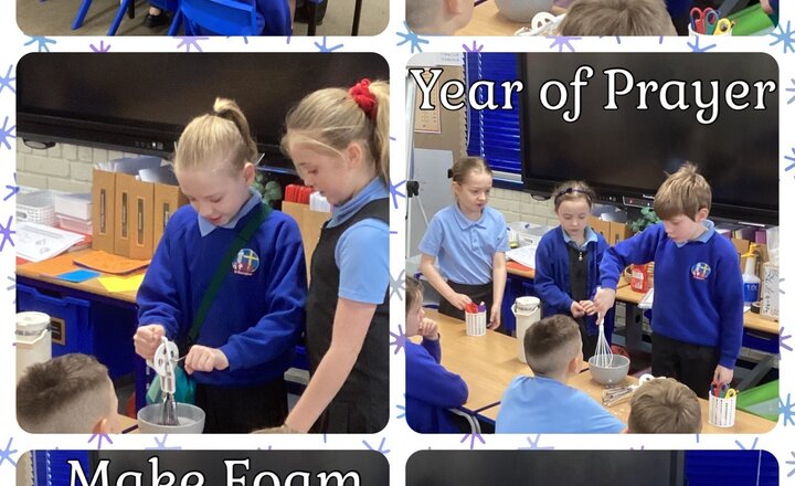 Image of Year 4 - Year of Prayer: Foam Prayers