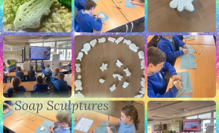 Image of Year 4 Soap Sculptures 