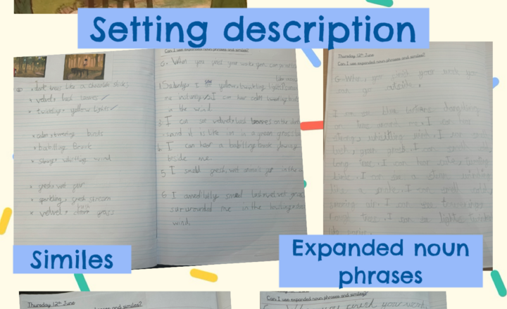Image of Year 2 - Setting Descriptions