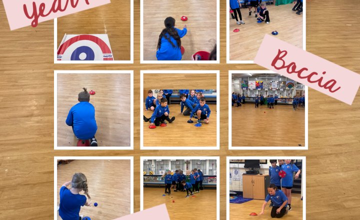 Image of Boccia and New Age Kurling in Year  4