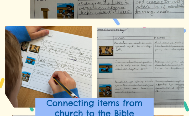 Image of Year 2- Connecting church to the Bible