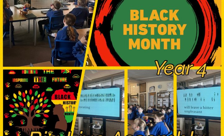 Image of The Great Big Assembly for Black History Month in Year 4 