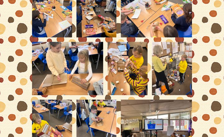 Image of Art -Recycled Sculptures in Year 4