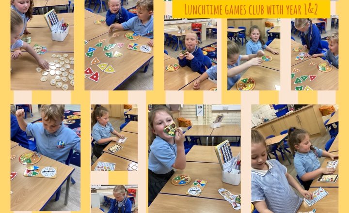 Image of Lunchtime Games Club with Year 1&2