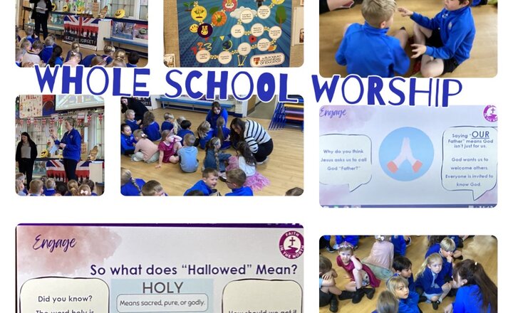 Image of Whole School Worship - V.E. Day & The Lord’s Prayer 
