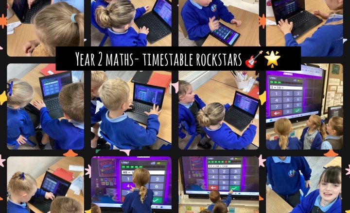 Image of Year 2 Maths- Times Table Rockstars  