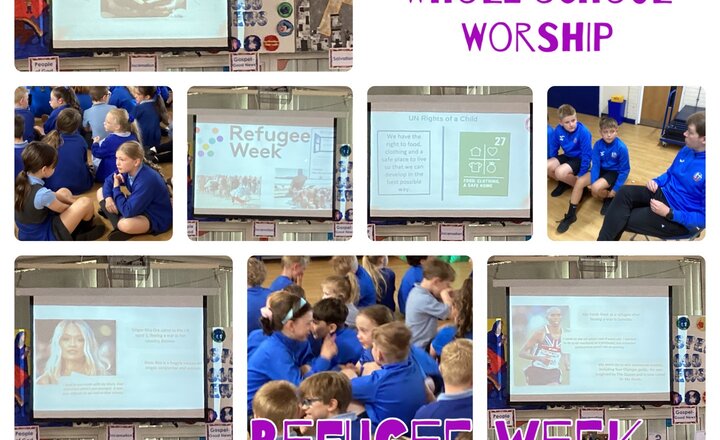 Image of Whole School Worship - Refugee Week